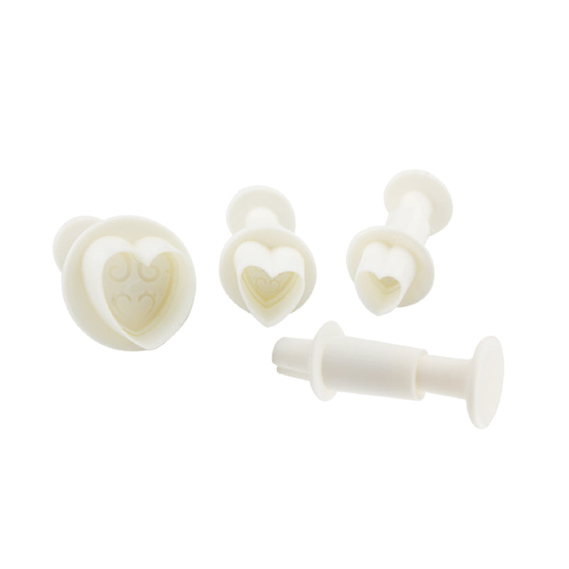Fondant Rose Leaf Plunger Cake Cutter Sugarcraft cutters