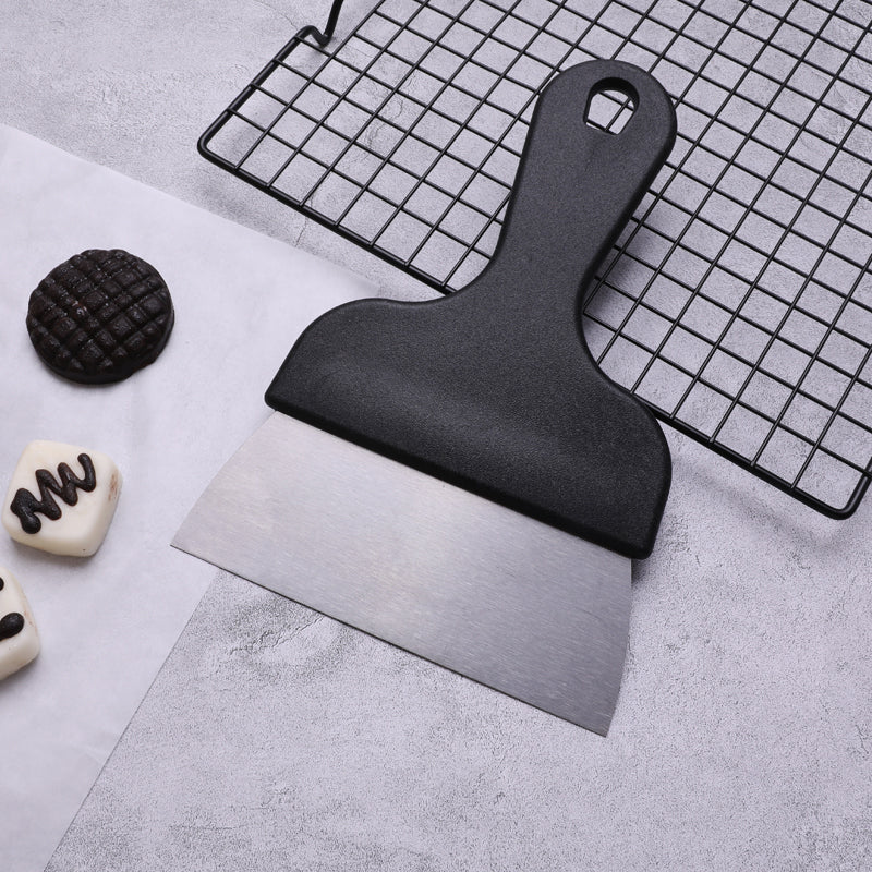 6 Inch Stainless Steel Pastry Scraper Cutter Chocolate Tools Steak Chocolate Putty Shovel