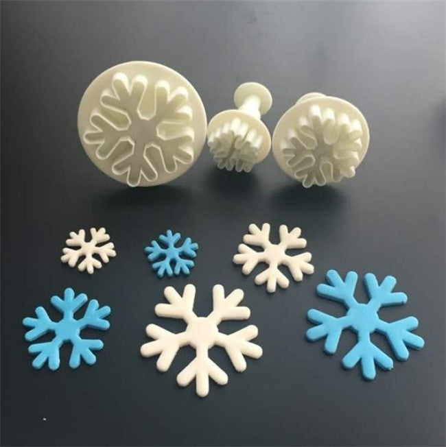 Plastic Christmas Snowflake Cookie Cutter