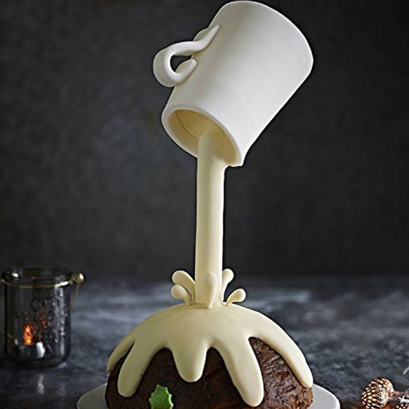New Anti-Gravity Pouring Cake Kit pastry tools