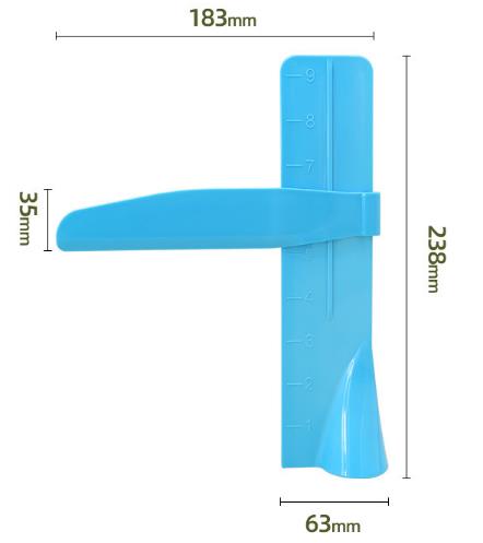 Adjustable Plastic Cake Smoother Polisher Fondant Cream Edge Smoothing Decorating Tools Cake Scraper Spatulas
