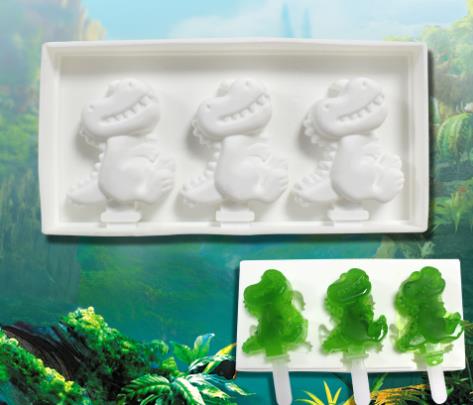 Christmas tree 4 hole new popsicle Silicone Mold