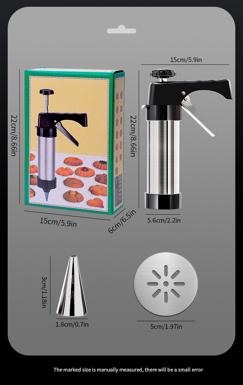 Manual cookie press machine biscuit machine