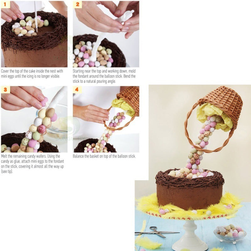 New Anti-Gravity Pouring Cake Kit pastry tools
