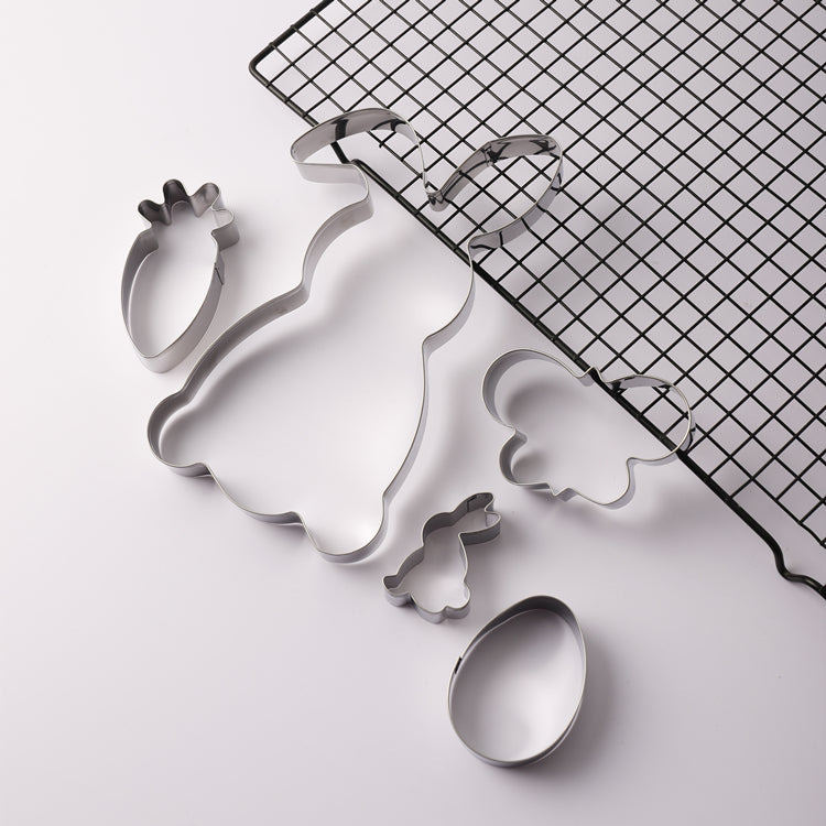 5Pcs Easter biscuit cookie cutter