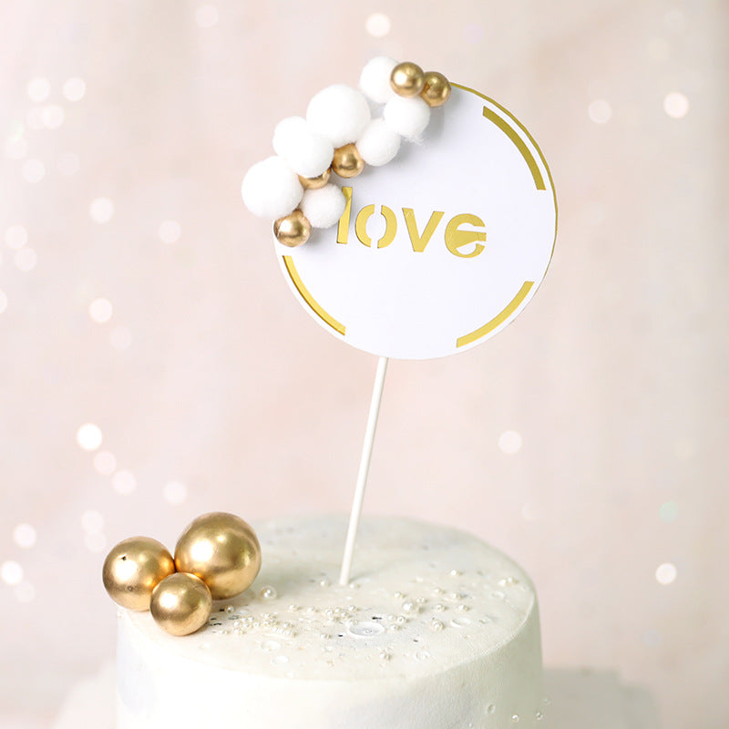 Happy birthday Cake Decor DIY Paper Cake Toppers