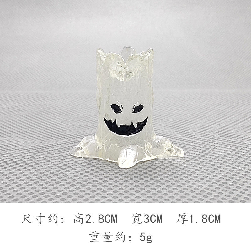 Luminated statue for Halloween decoration