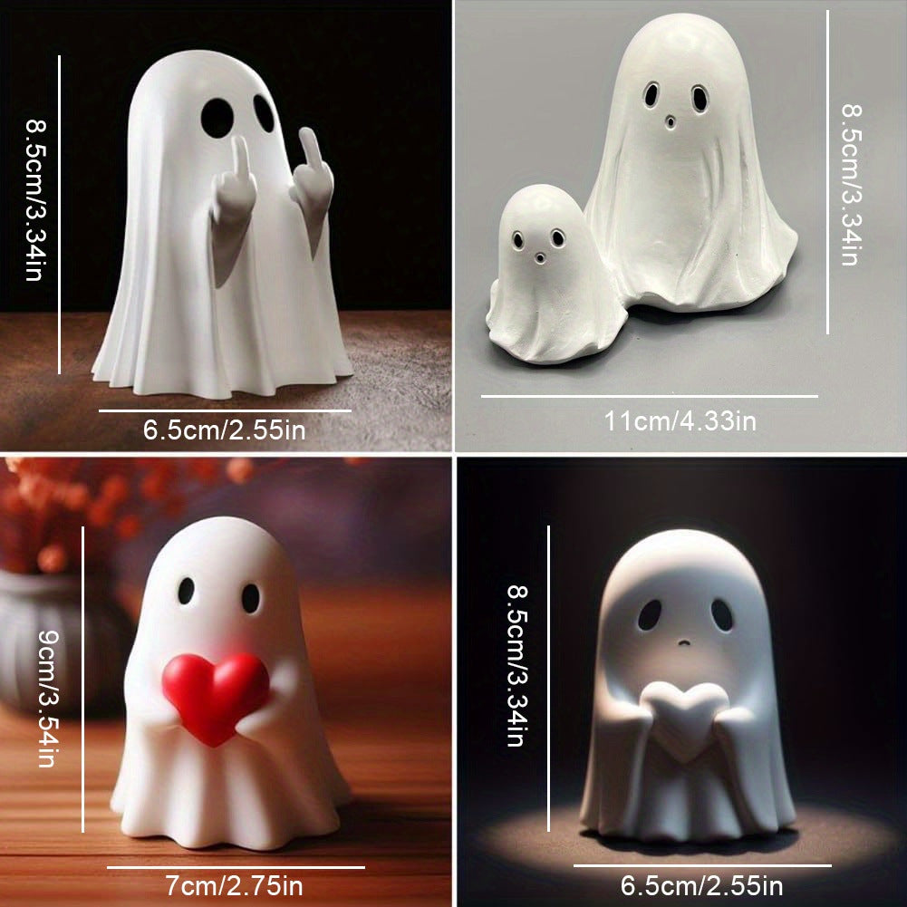Funny Ghost Statuet for Halloween decoration