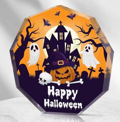 Halloween acrylic statue
