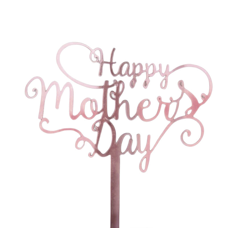 Mother's Day acrylic cake topper cake decorations