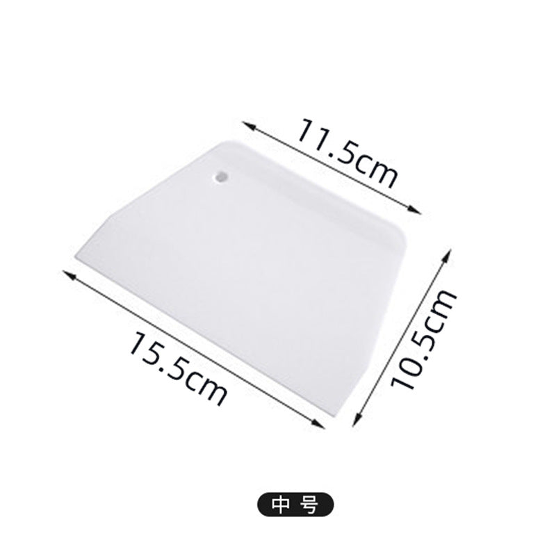 Reposteria Food Grade Multi-sized PP Cake Scraper Bread Dough Cutter Pastry Smoother