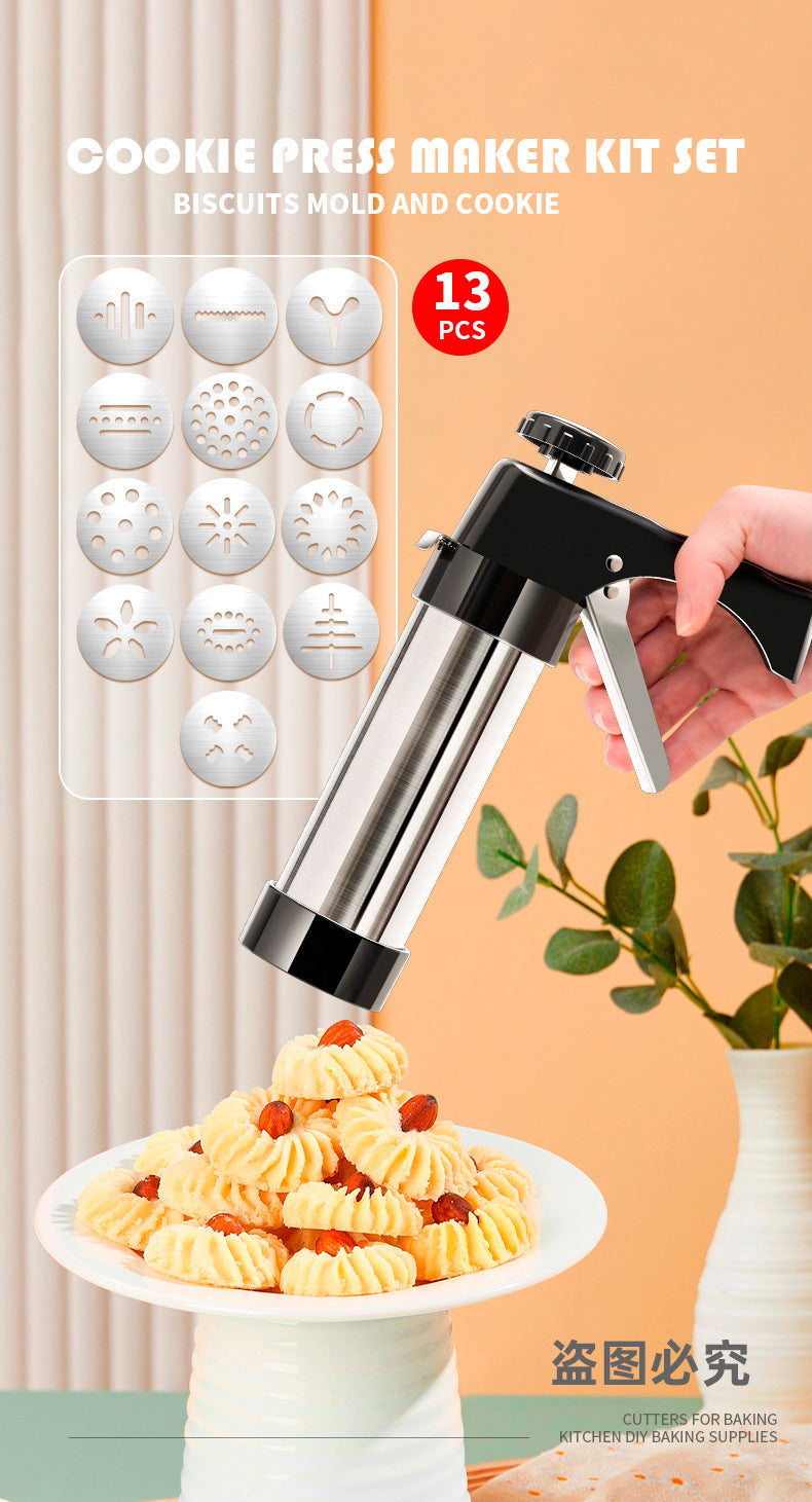 Manual cookie press machine biscuit machine