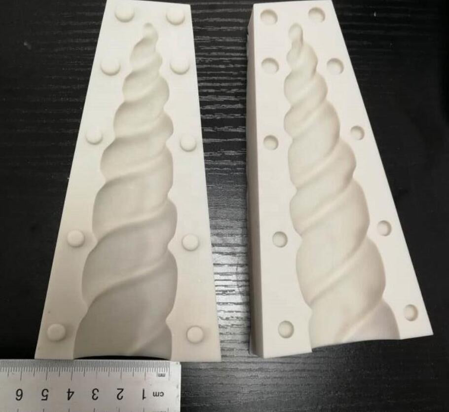6 inch 3D unicorn horn Silicone mold