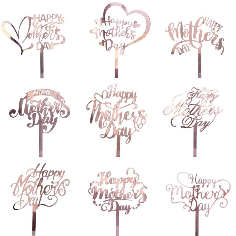 Mother's Day acrylic cake topper cake decorations