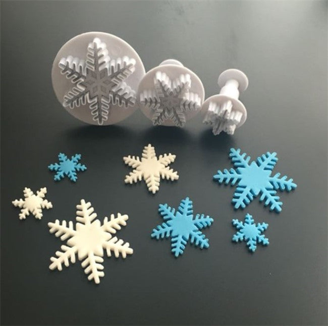 Plastic Christmas Snowflake Cookie Cutter