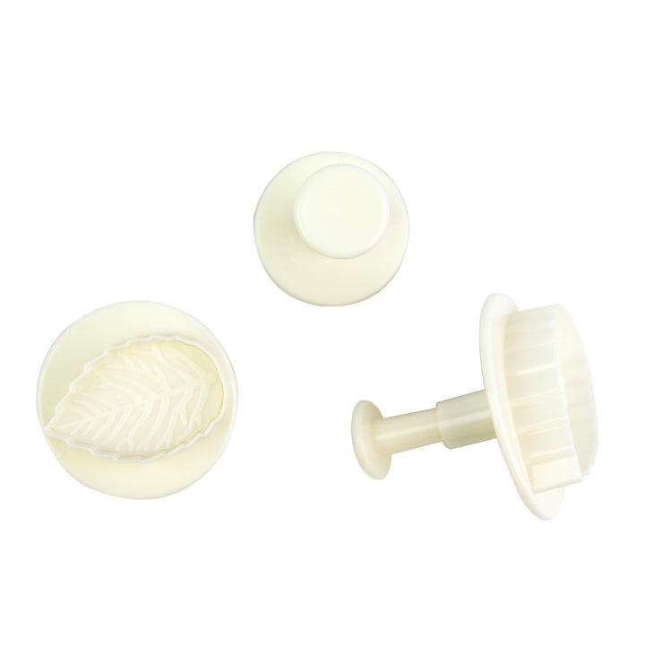 Fondant Rose Leaf Plunger Cake Cutter Sugarcraft cutters