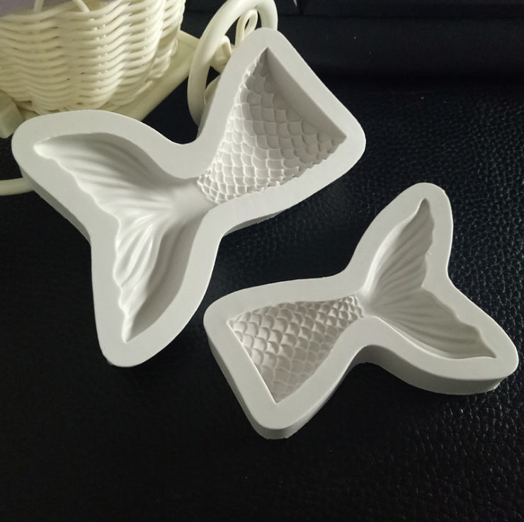 Fish tail silicone mold