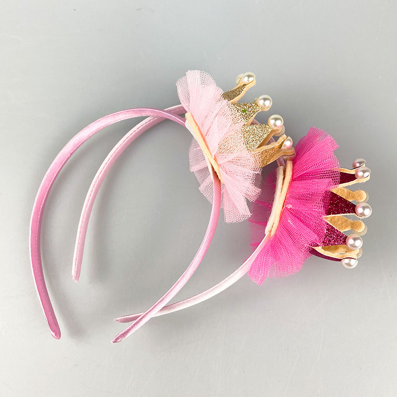 Baby crown headband