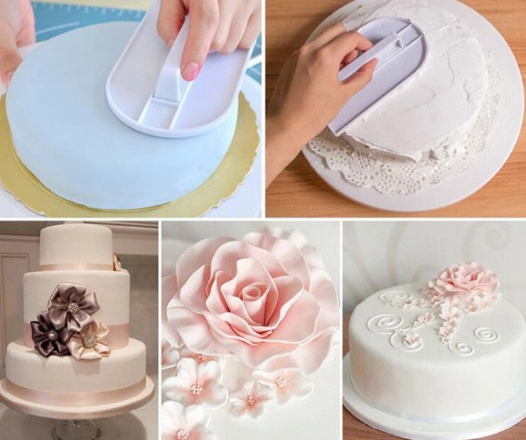 New design cake smoother,cake decorating scraper, fondant cake smoother