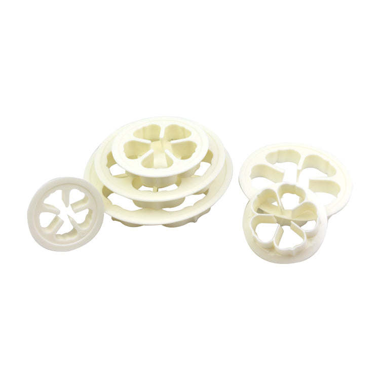 Rose Flower Cookie Mould Gum Paste Plastic Cutter