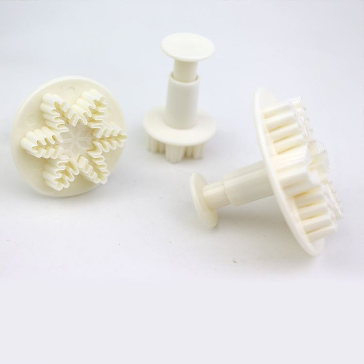 Fondant Rose Leaf Plunger Cake Cutter Sugarcraft cutters