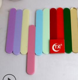 Glitter acrylic sticks popsicle stick