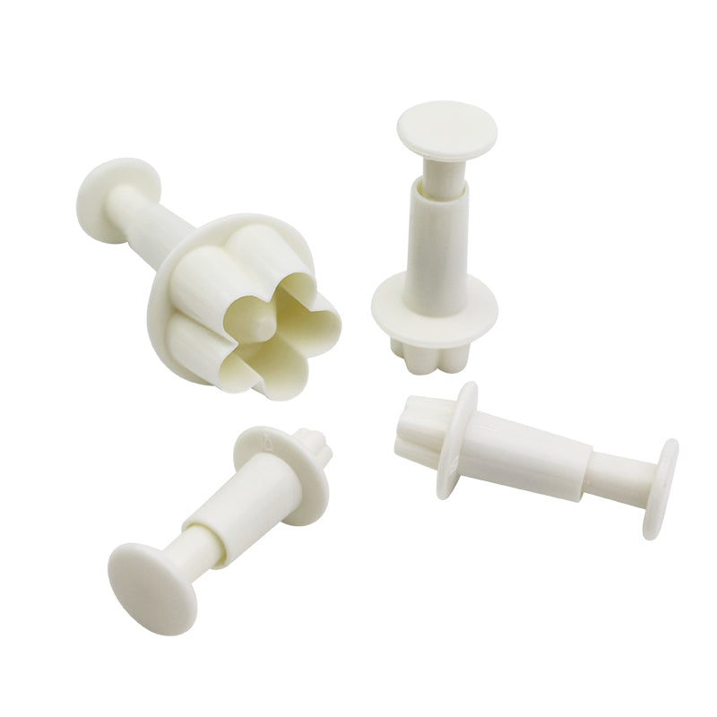 Fondant Rose Leaf Plunger Cake Cutter Sugarcraft cutters