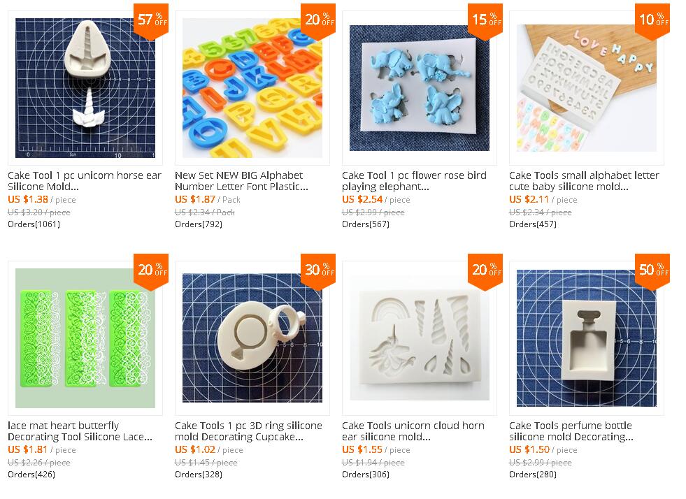 2inch silicone puffy bow knot mould