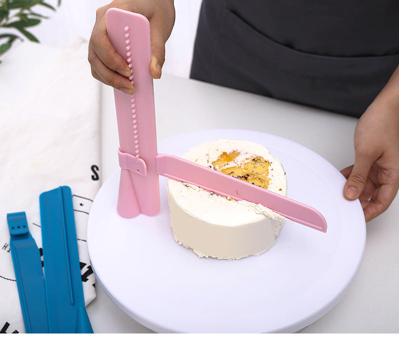 Adjustable Plastic Cake Smoother Polisher Fondant Cream Edge Smoothing Decorating Tools Cake Scraper Spatulas