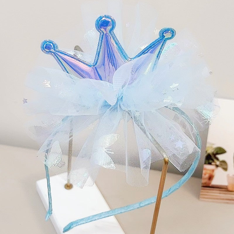 Children birthday crown headband