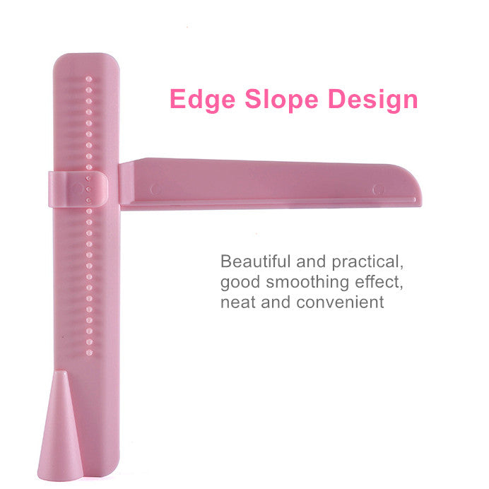 Adjustable Plastic Cake Smoother Polisher Fondant Cream Edge Smoothing Decorating Tools Cake Scraper Spatulas