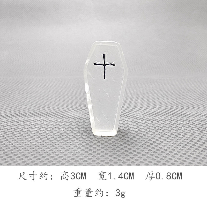 Luminated statue for Halloween decoration