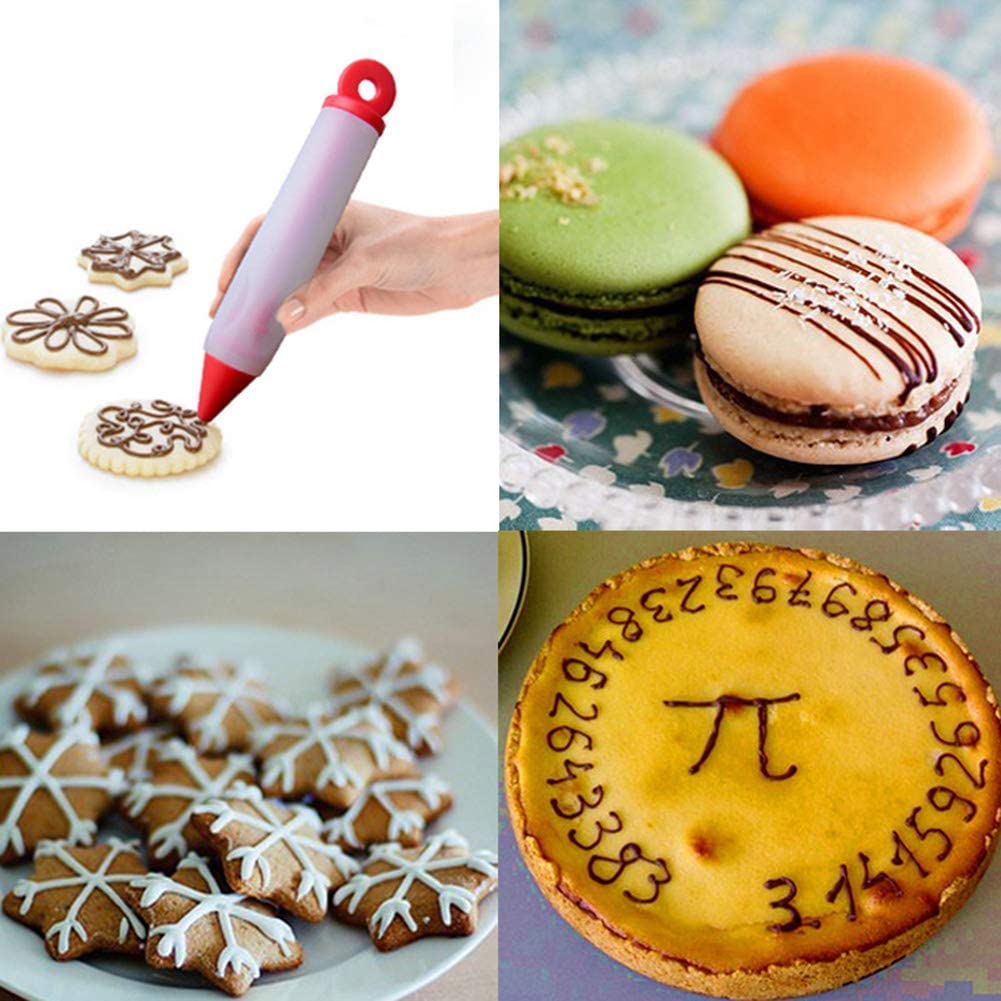 Pastry Cream Chocolate Decorating Syringe Cream Syringe Pen Cream Chocolate Plate Pen Tools