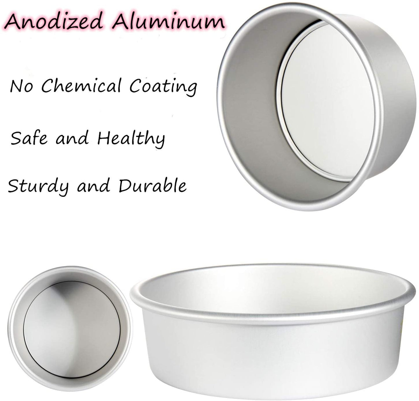 Removable bottom Round Cake Molds Pan Aluminum Alloy live bottom Baking Cake Tools