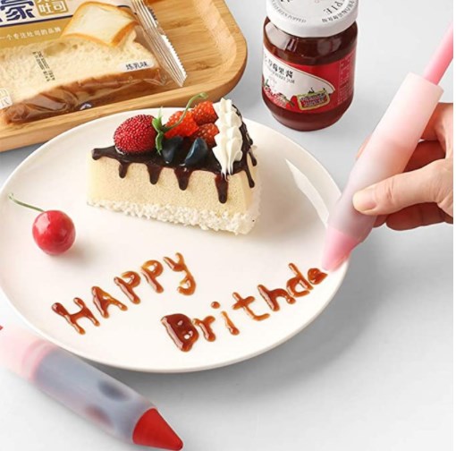 Pastry Cream Chocolate Decorating Syringe Cream Syringe Pen Cream Chocolate Plate Pen Tools