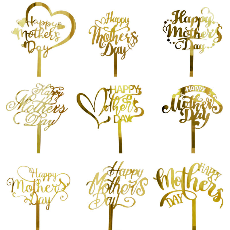 Mother's Day acrylic cake topper cake decorations