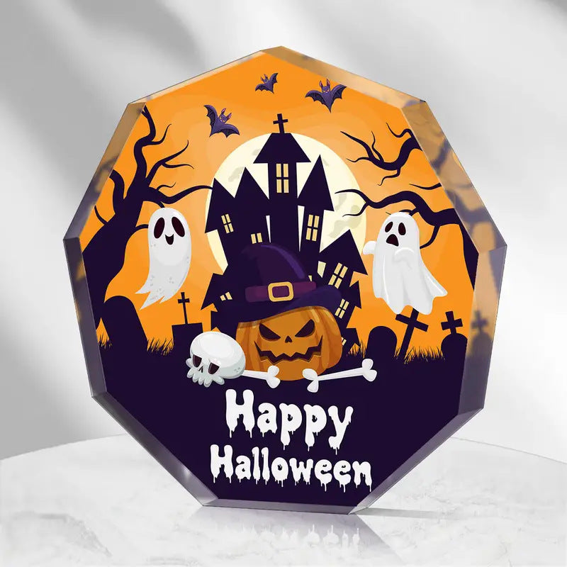 Halloween acrylic statue