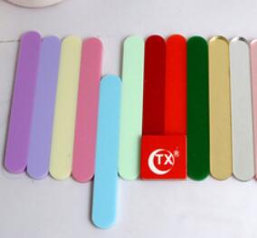 Glitter acrylic sticks popsicle stick