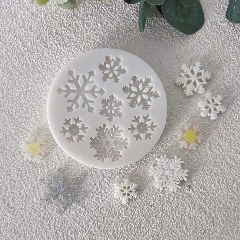 Snowflake Silicone Fondant Mold