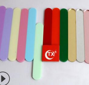 Glitter acrylic sticks popsicle stick