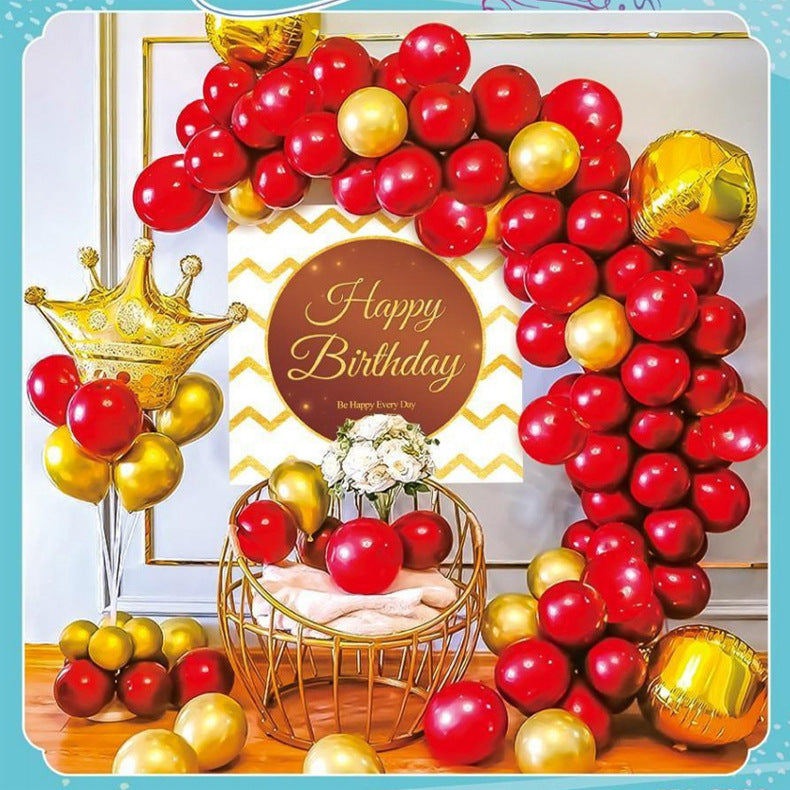 Children Diy Birthday Banner Confetti Birthday Balloon Set
