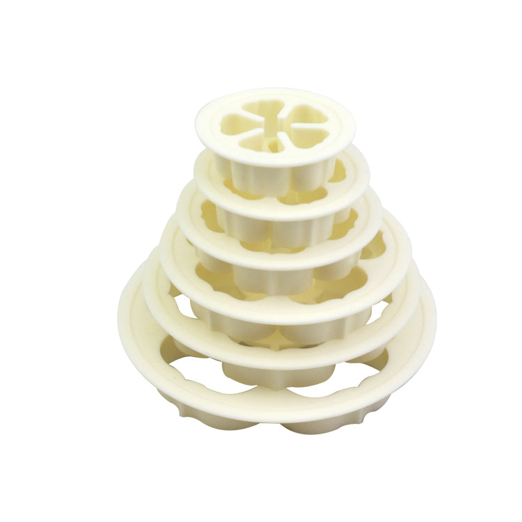 Rose Flower Cookie Mould Gum Paste Plastic Cutter
