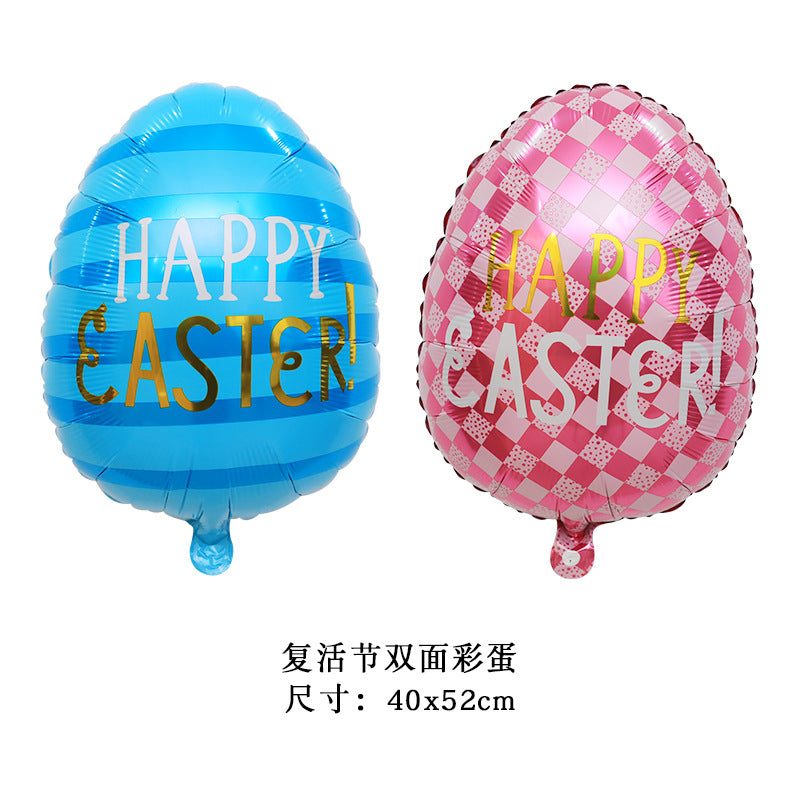 Easter foil balloons for easter decorations