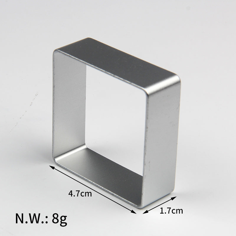 Aluminum alloy biscuit cookie cutter