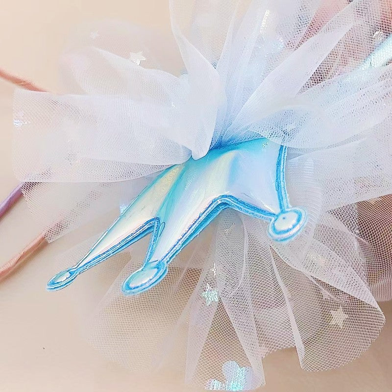 Children birthday crown headband