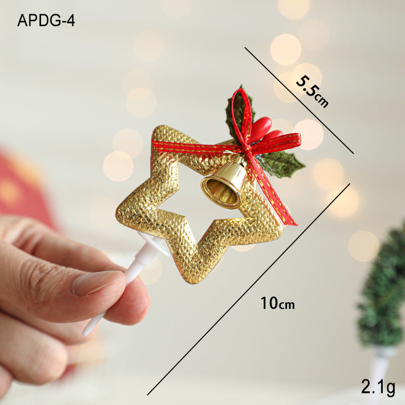 Christmas cake decoration Santa Claus Snowman deer wreath