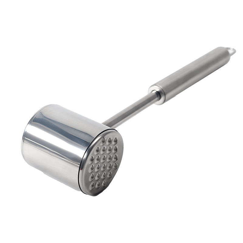kitchen gadgets food grade 304 stainless steel meat tenderizer meat hammer