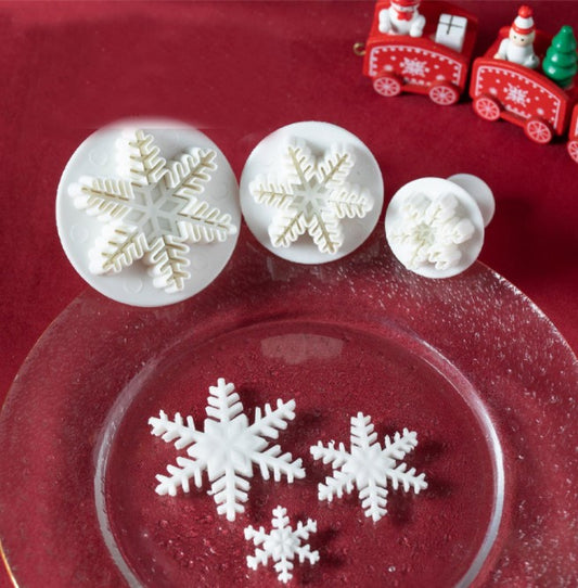 Plastic Christmas Snowflake Cookie Cutter