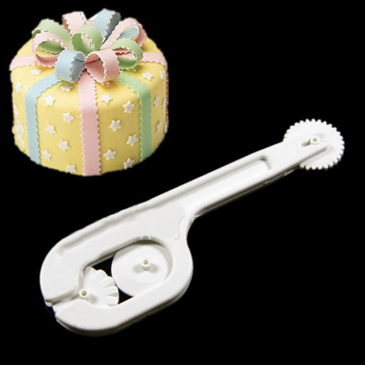 Cake Tool Plastic Fondant Cutter Embosser Cutting Roller