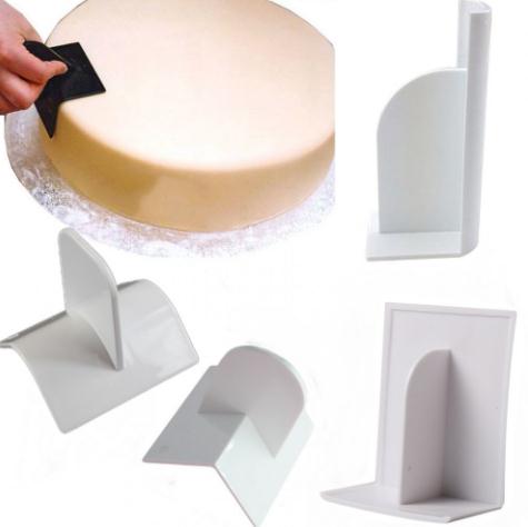 New design cake smoother,cake decorating scraper, fondant cake smoother